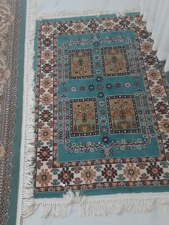 فرش 700شانه 2550 در حد نو|فرش|مهاباد (آذربایجان غربی), |دیوار