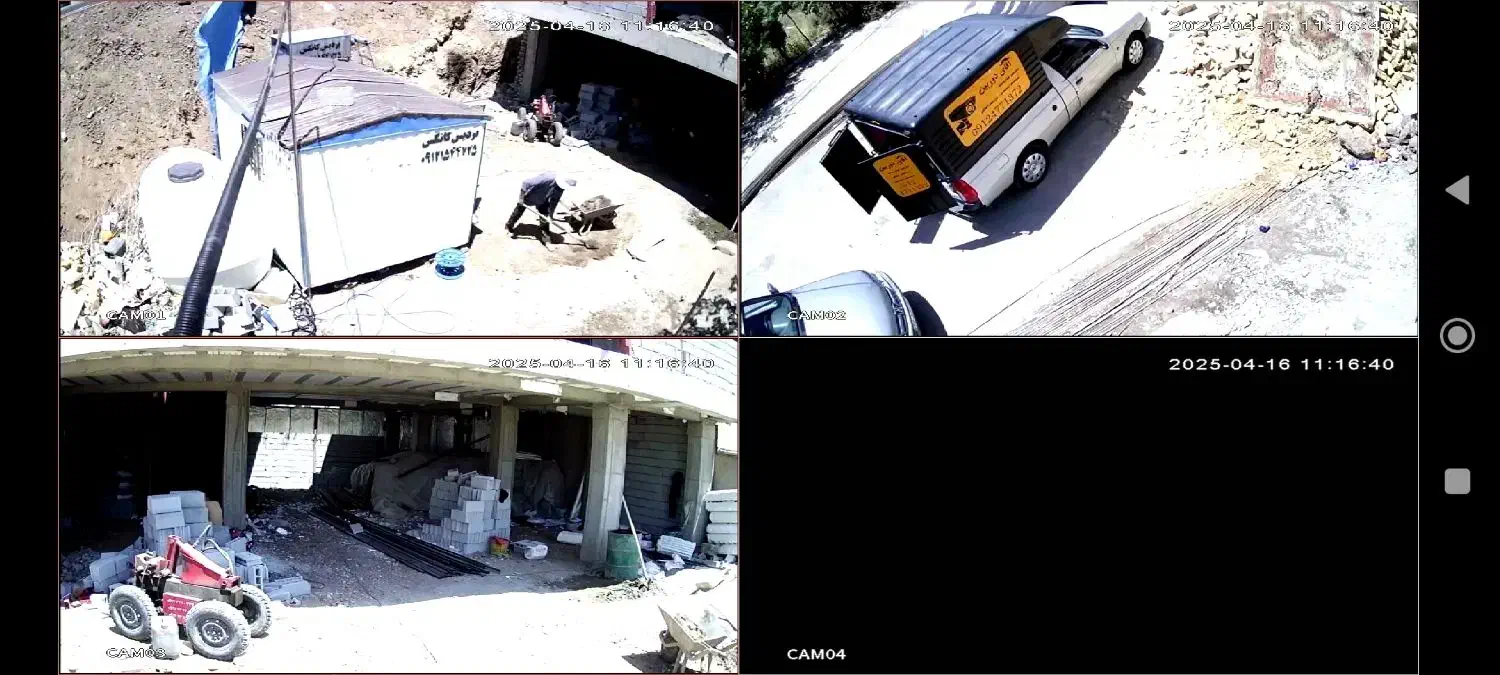 پکیچ دوربین مداربسته چهار عددی|دوربین مداربسته|پردیس, فاز ۱|دیوار