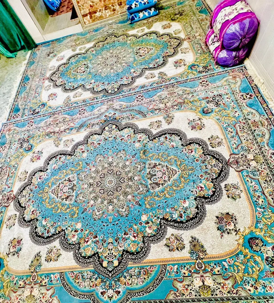 فروش فرش ۱۲۰۰ تراکم ۳۶۰۰|فرش|بمپور, |دیوار