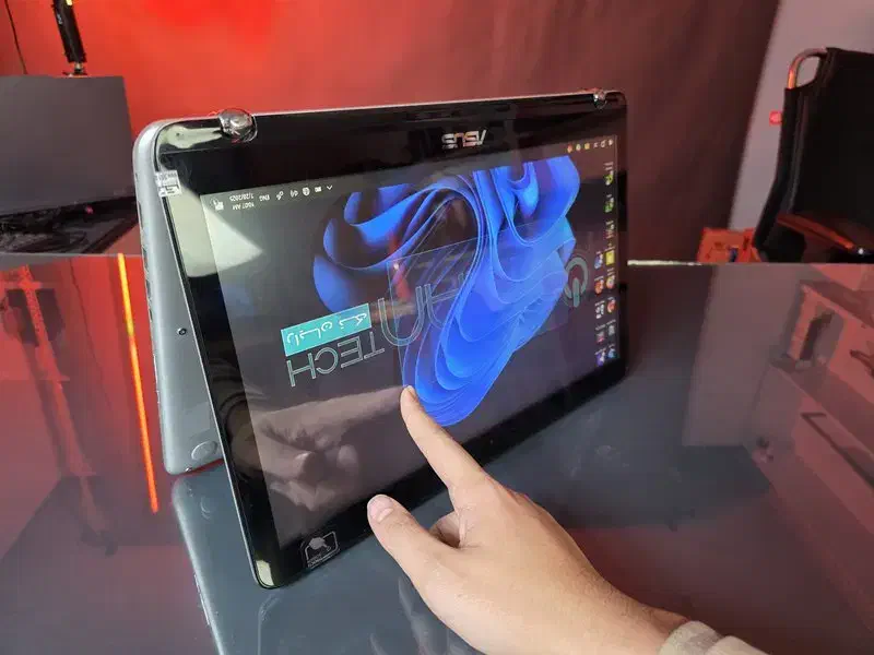 لپ تاپ تبلت فلزی لمسی 360 درجه ASUS مناسب دانشجویی|رایانه همراه|یزد, |دیوار