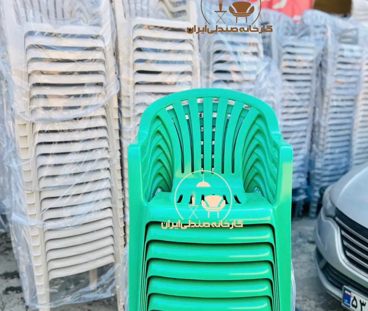 صندلی پلاستیکی  باغی کافه طرح ارام|میز و صندلی غذاخوری|تهران, میدان ولیعصر|دیوار