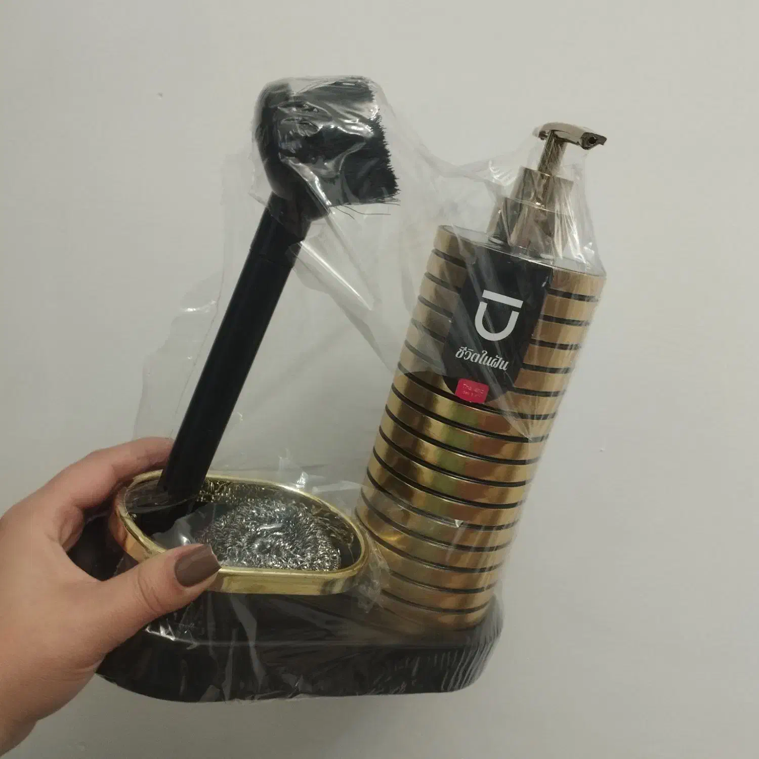 جاقاشقی آویز 4 گوش دوقلو تایلندی بازن و جامایع|آب‌چکان و نظم‌دهنده ظروف|تبریز, |دیوار