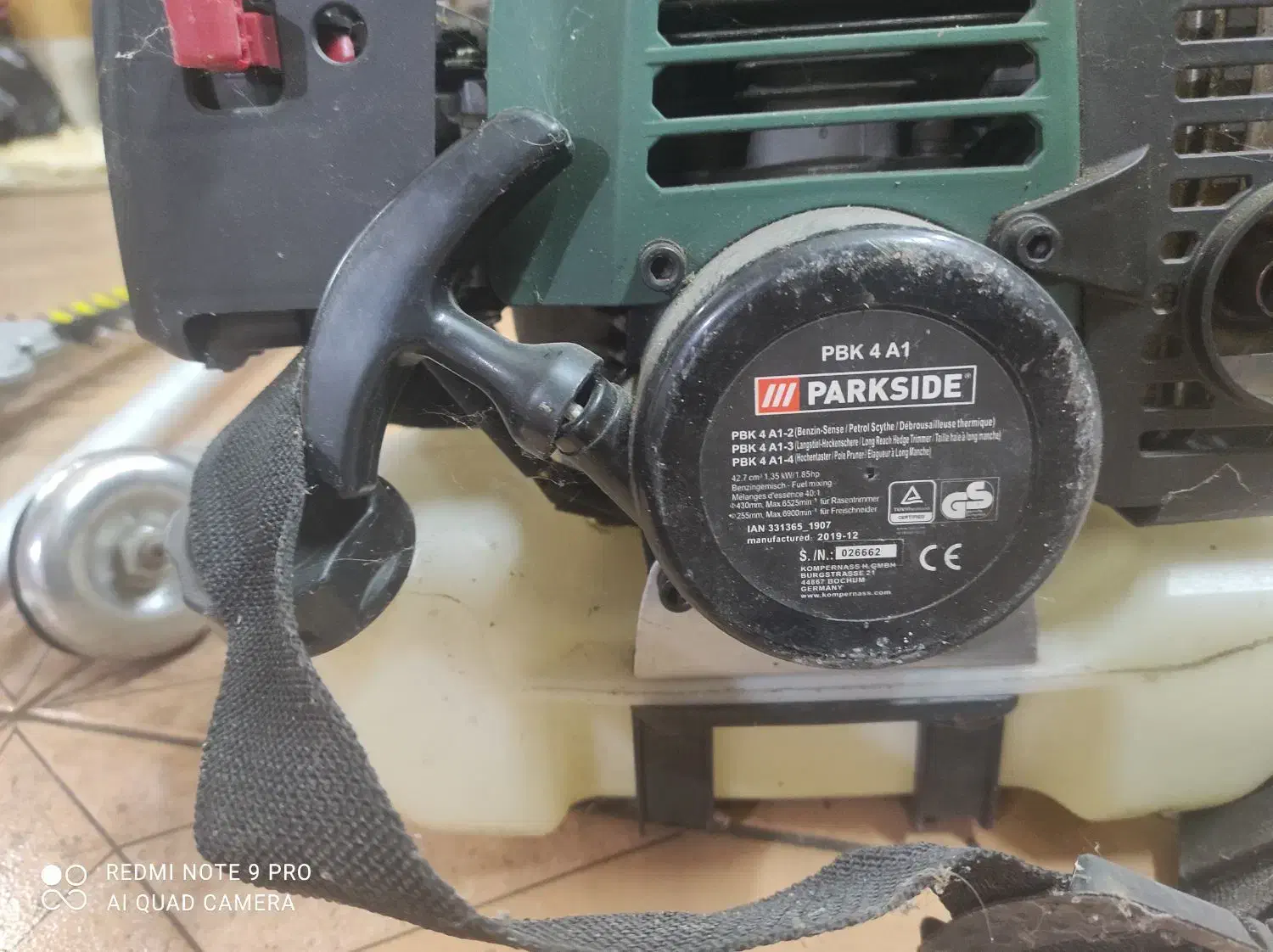 علفتراش پارکساید آلمان اصل|ماشین‌آلات صنعتی|تنکابن, |دیوار