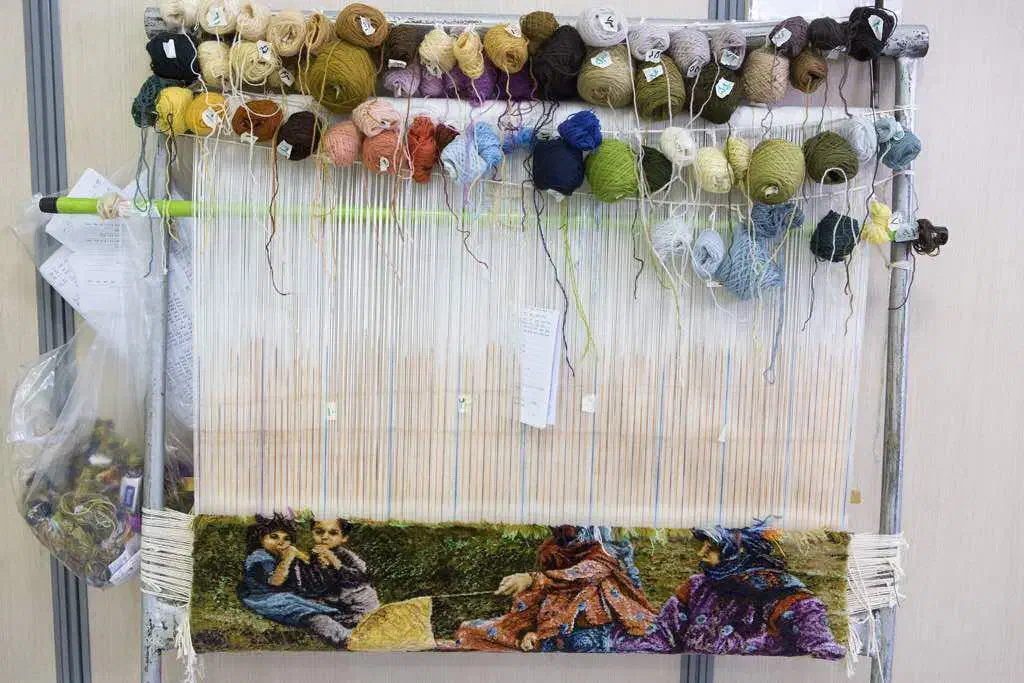 بافنده ، تابلو فرش|تابلو فرش|تهران, بهار|دیوار