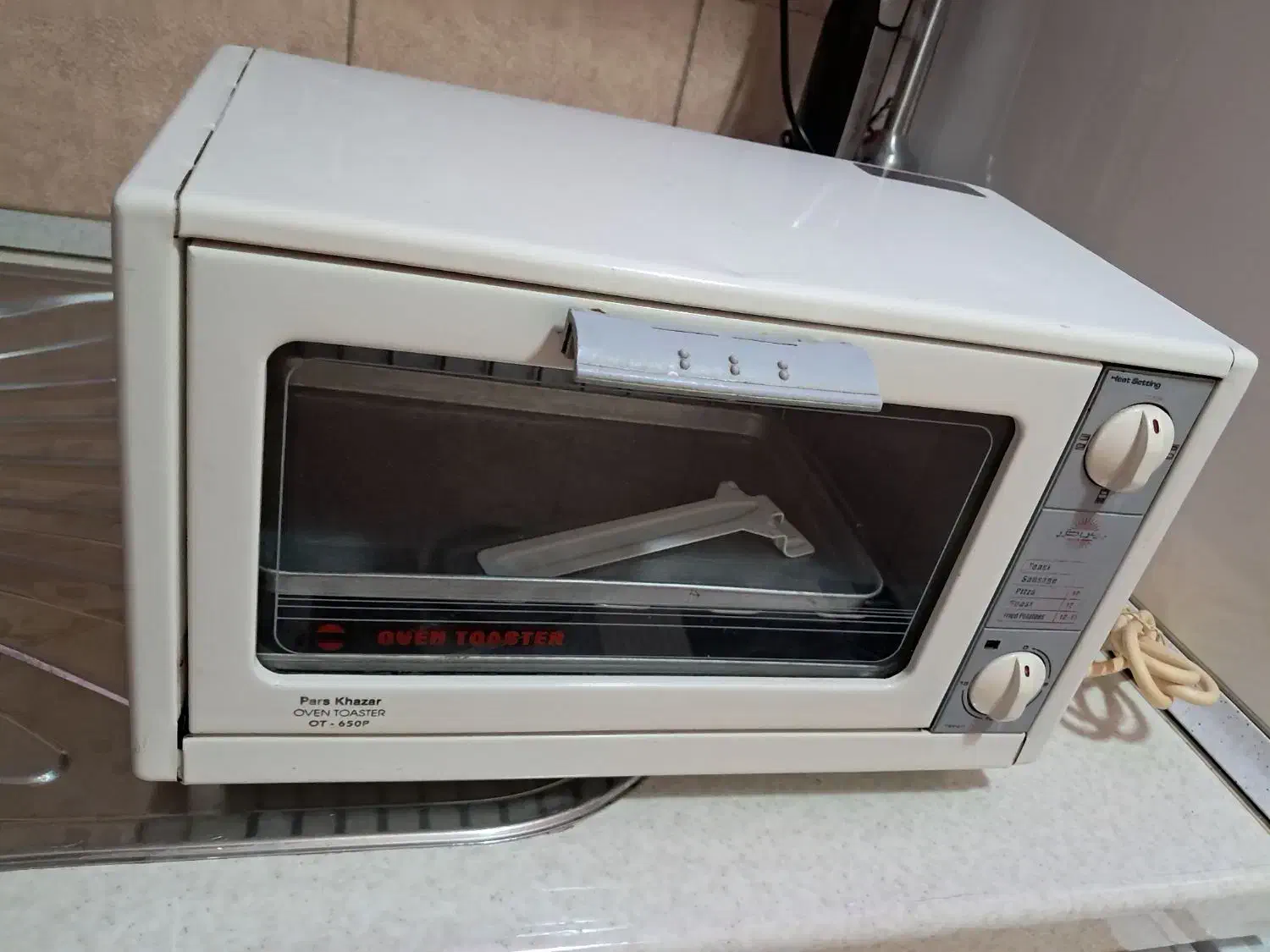توستر پارس خزر دو المنت اصل|اجاق گاز و لوازم برقی پختوپز|تهران, آذری|دیوار