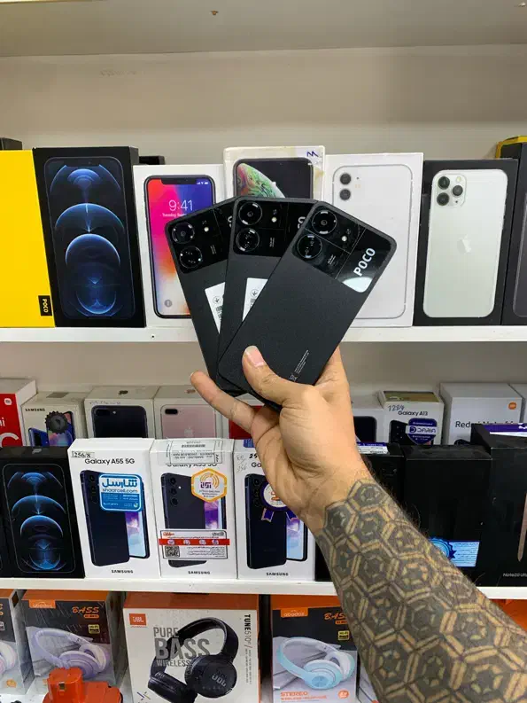 شیائومی poco c65 حافظه ۲۵۶ رام ۸ مشابه آک|موبایل|قم, نیروگاه|دیوار