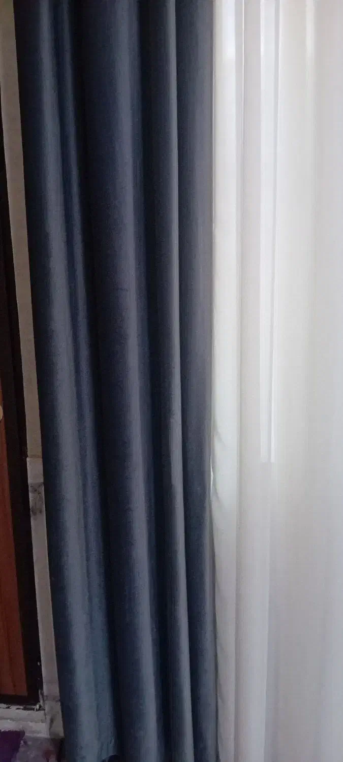 پرده پانچ 4 تیکه|پرده، رانر، رومیزی|قزوین, |دیوار