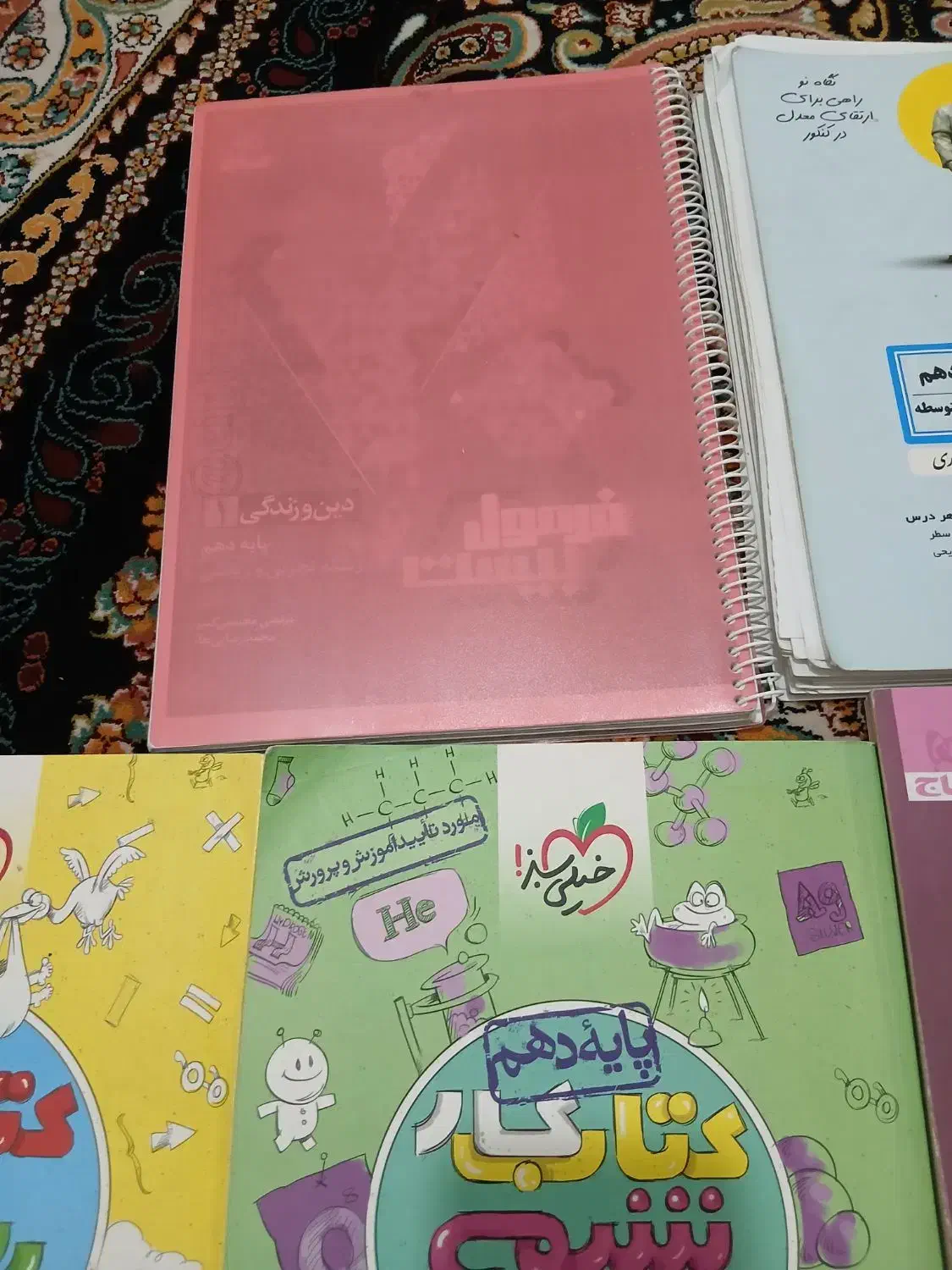 کتاب دهم|کتاب و مجله آموزشی|شیراز, شهرک والفجر|دیوار