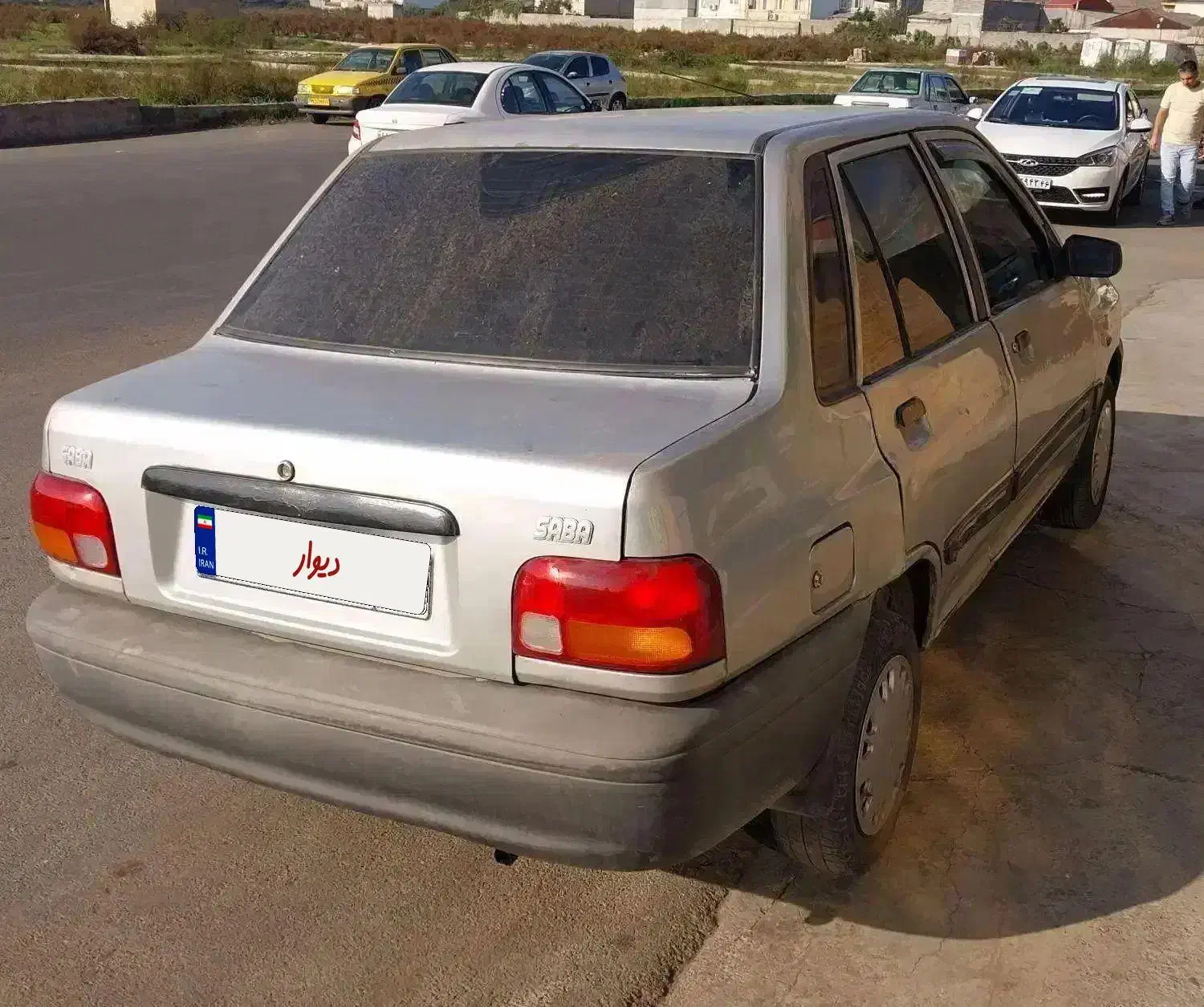 پراید دو گانه کارخانه مدل ۸۷|خودرو سواری و وانت|رشت, تازه آباد|دیوار