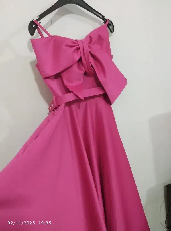 پیرهن دخترانه نو سایز ۳۸ رنگ سرخابی|لباس|ماهنشان, |دیوار