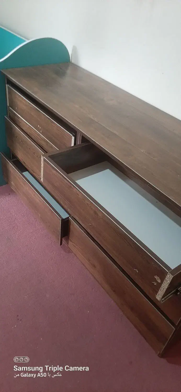 دراور بزرگ و جادار ام دی اف ۶ کشو رایگان|جاکفشی، کمد، دراور|پردیس, فاز ۱۱|دیوار