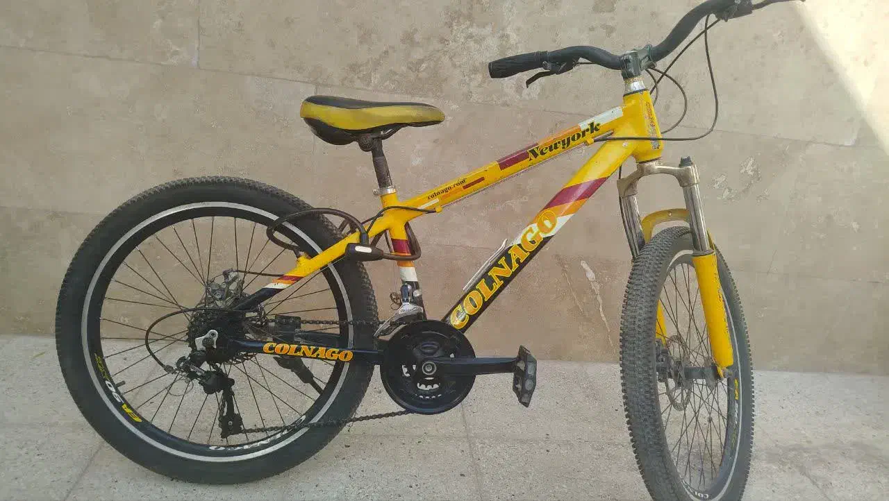 دوچرخه کولناگو نیویورک 24 دو دیسک|دوچرخه، اسکیت، اسکوتر|قم, دروازه چوبی|دیوار