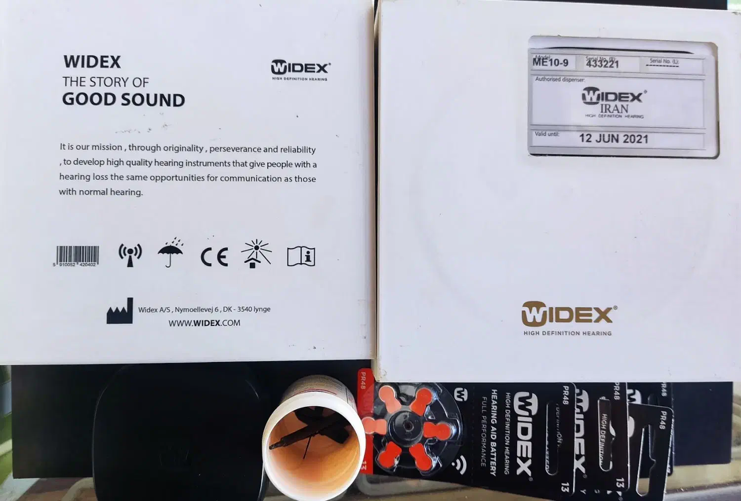 یک سمعک wiDEX|پزشکی|پاکدشت, حصار امیر|دیوار