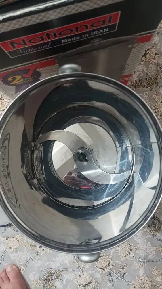 سبزی خوردکن ناسیونال ۲ کیلویی در حد نو قیمت نصف نو|خردکن، آسیاب، غذاساز|رودسر, |دیوار