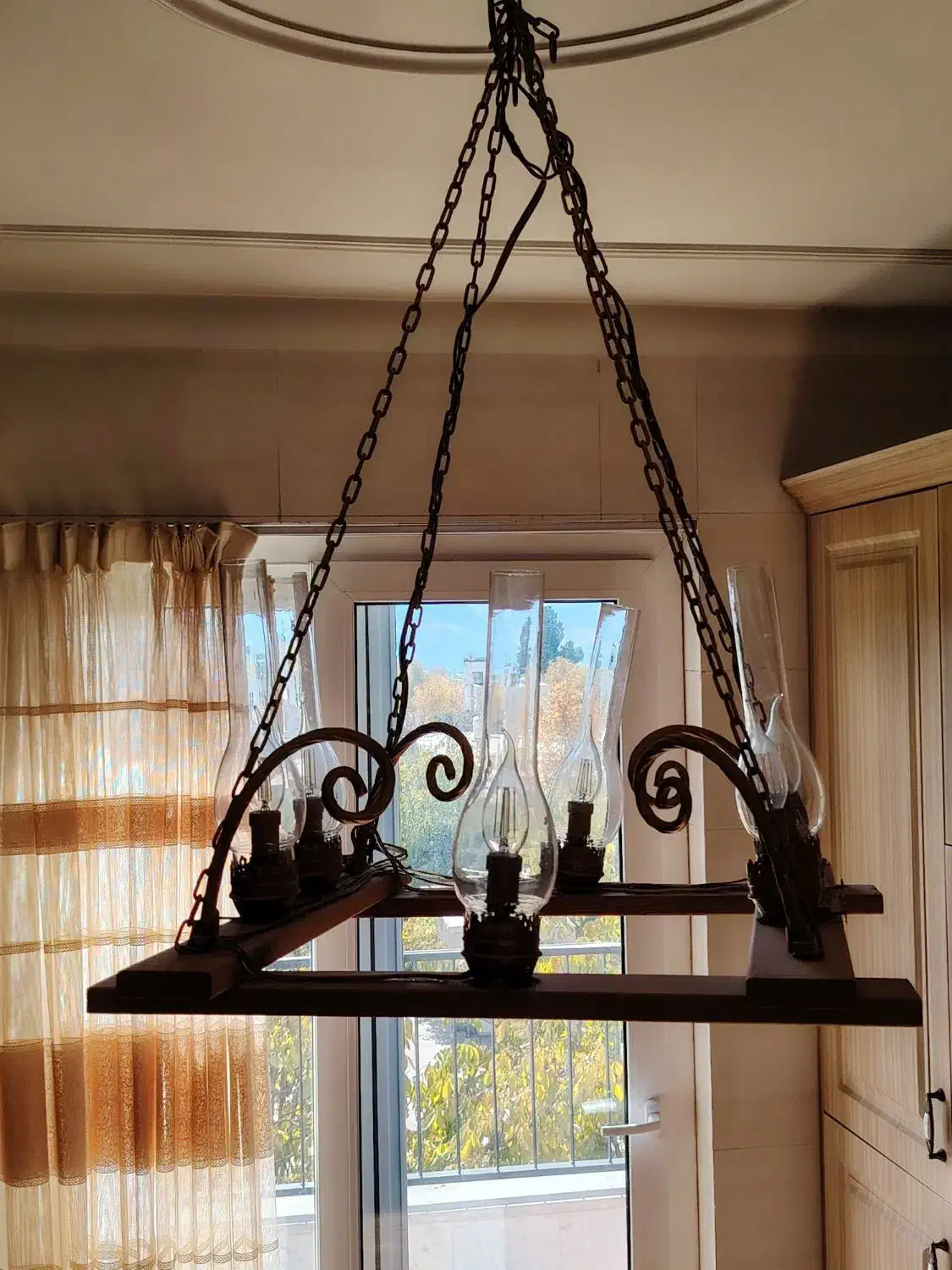 لوستر|لوستر و چراغ آویز|لواسان, |دیوار