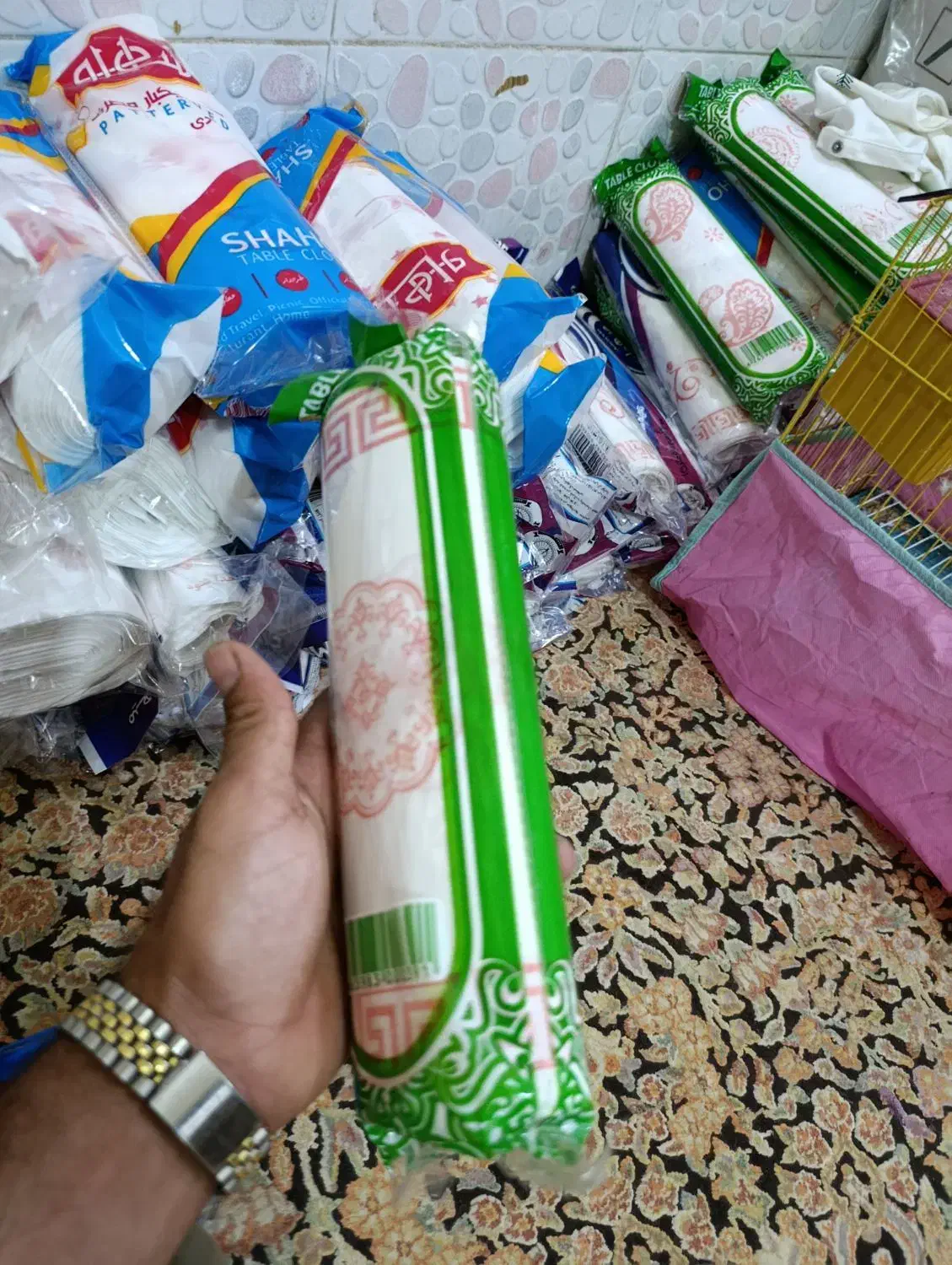 سفره یکبارمصرف کیسه زباله قیمت مناسب بلاش|سفره، حوله، دستمال آشپزخانه|آبادان, |دیوار