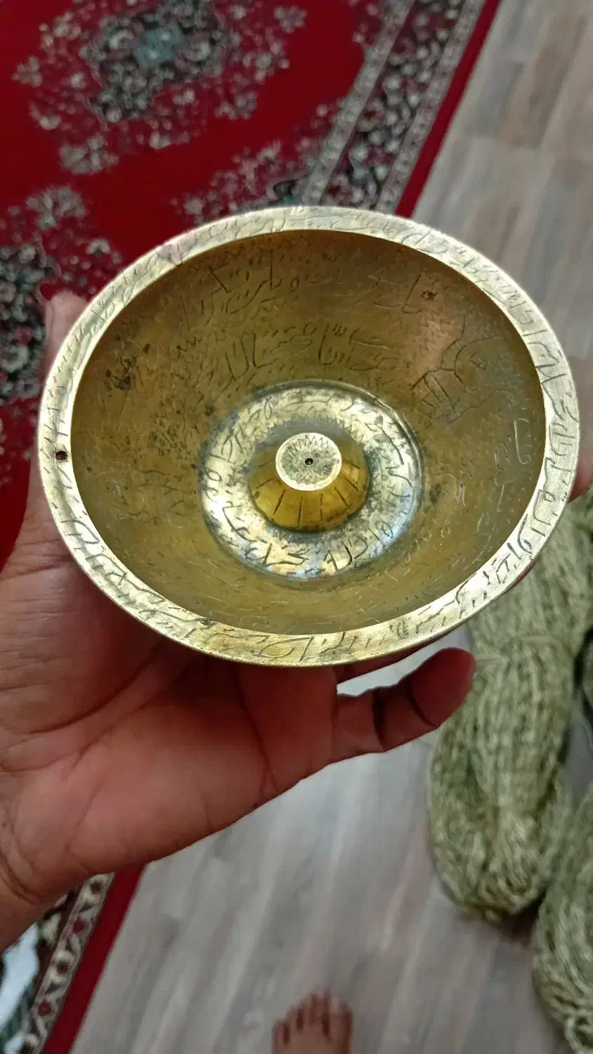 کاسه دعا بسیار قدیمی و قدمت بالا|کلکسیون اشیاء عتیقه|خمام, |دیوار