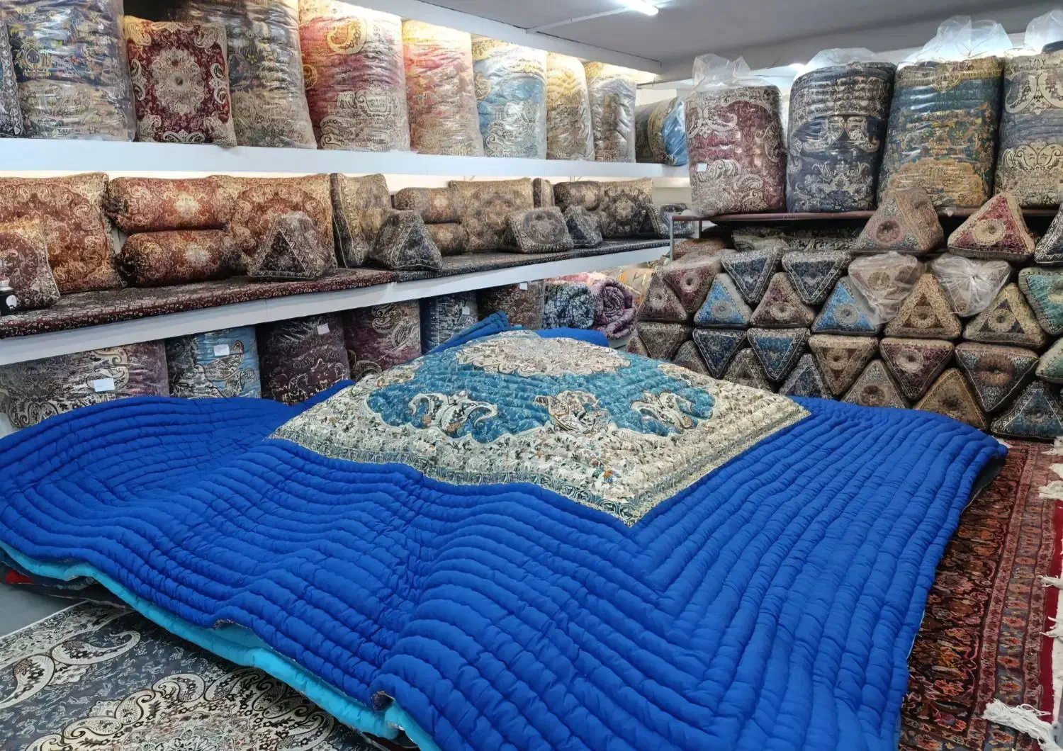 لحاف کرسی کلیر دار سفارشی با متریال اعلا ابعاد4در4|رختخواب، بالش، پتو|تهران, شهید رجایی|دیوار