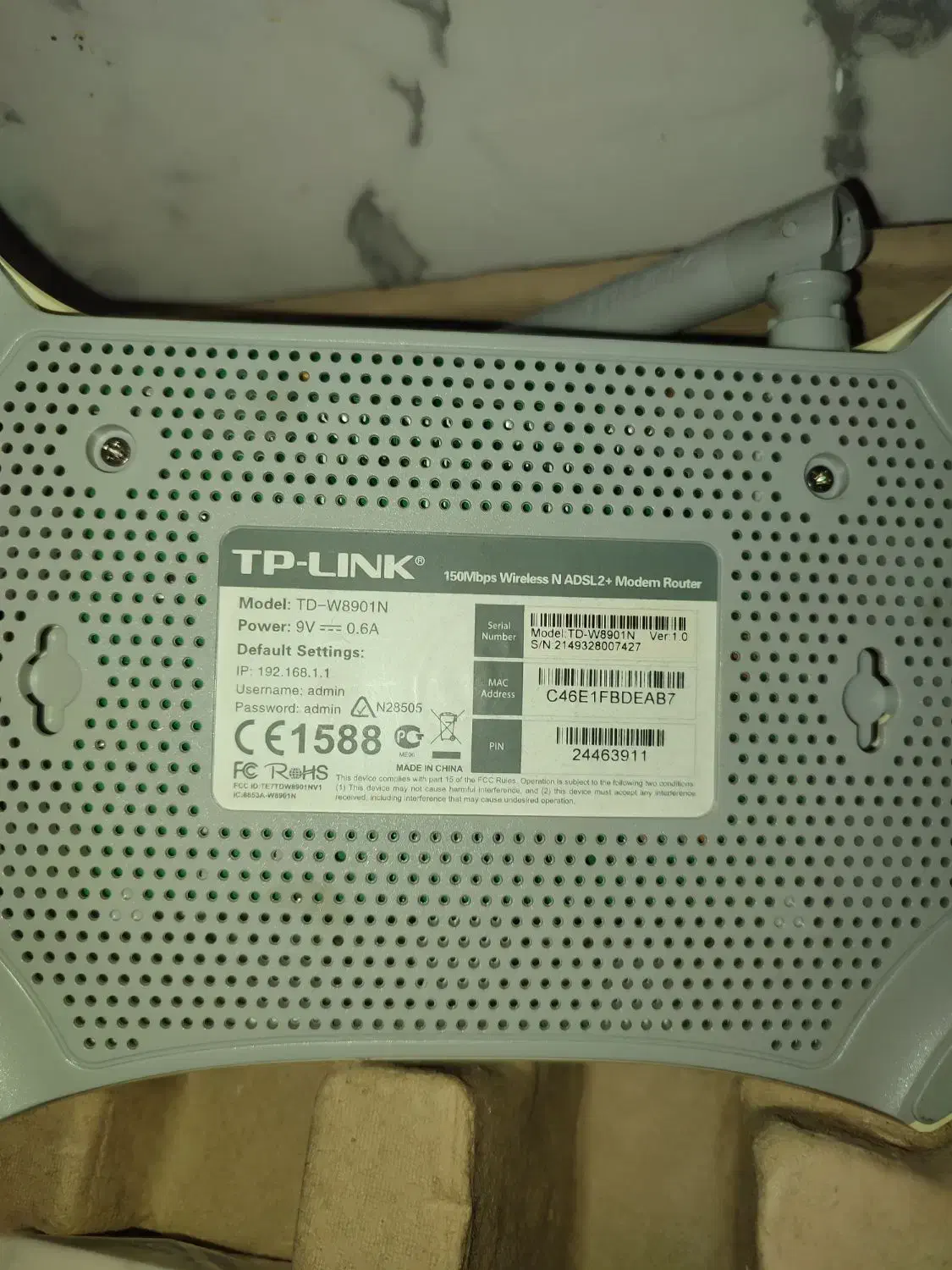 مودم بیسیم وای فای سالم|مودم و تجهیزات شبکه|یزد, |دیوار