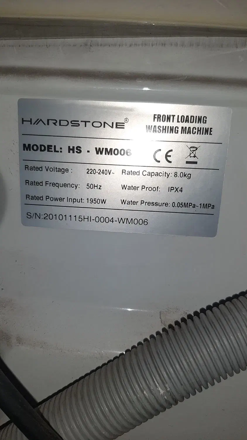 ماشین لباسشویی هاردستون ۸کیلویی|ماشین لباسشویی و خشککن لباس|مشهد, زیبا شهر|دیوار
