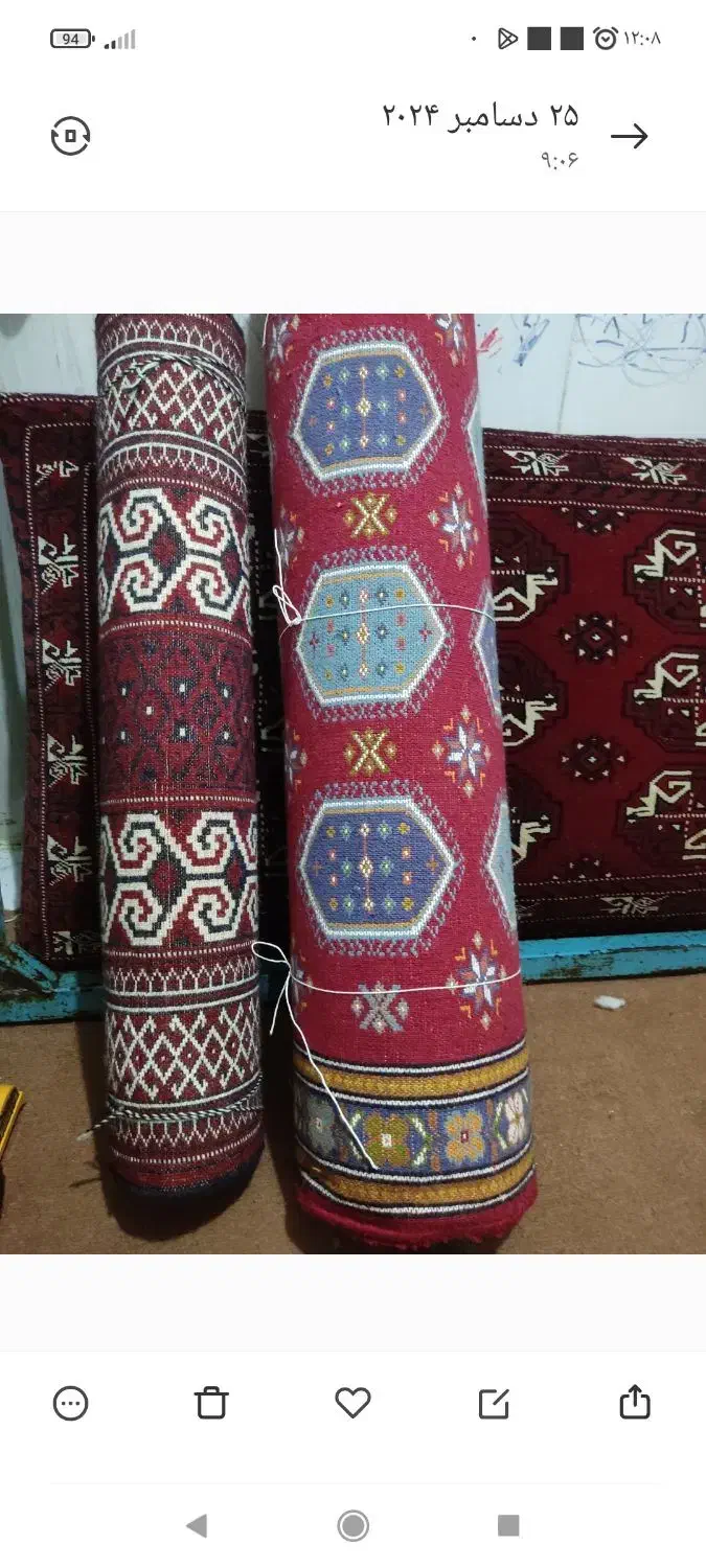 قالیچه وجانمازدستباف|فرش|گرگان, |دیوار