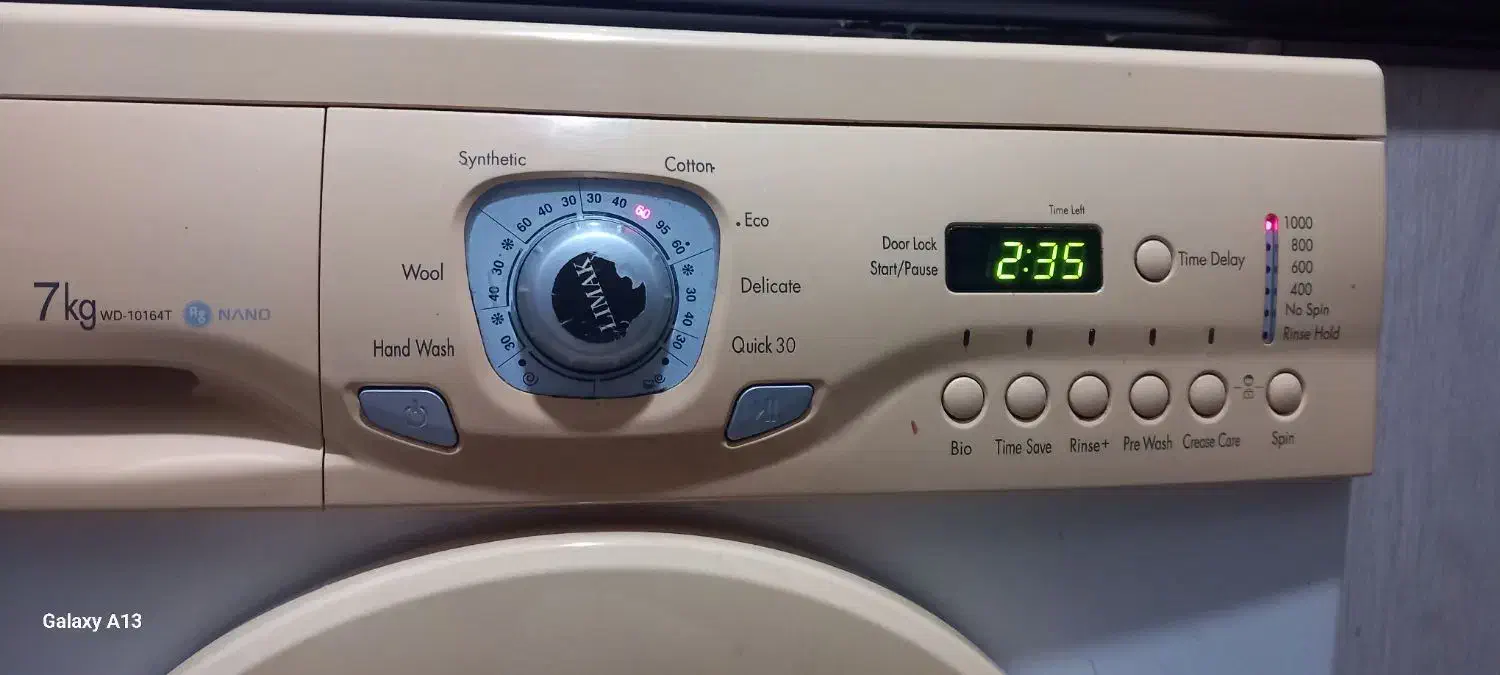 ماشین لباسشویی ال‌جی گلد ۷کیلویی|ماشین لباسشویی و خشک‌کن لباس|رشت, حافظ آباد|دیوار