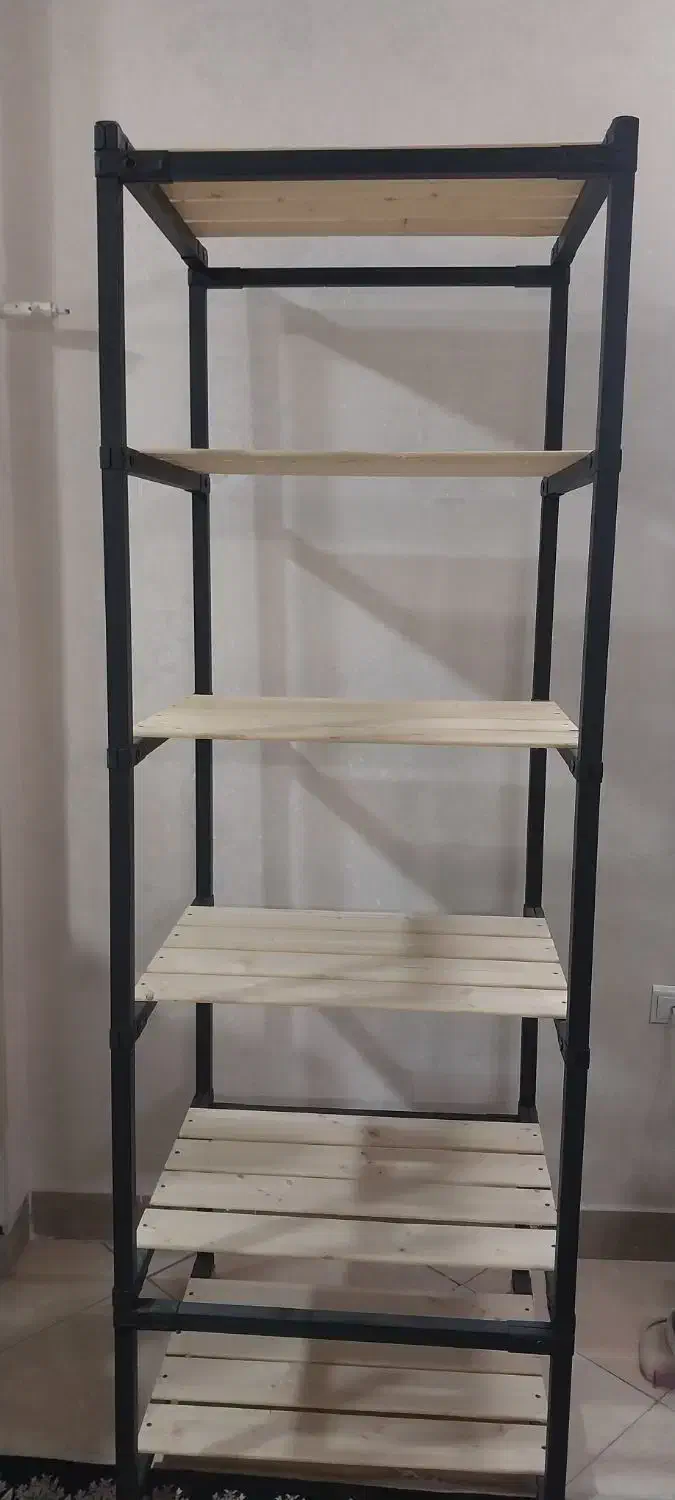 قفسه، ابعاد ۱۸۰×۶۰ ، نو|کتابخانه، شلف، قفسه‌های دیواری|تهران, شهرک شریعتی|دیوار