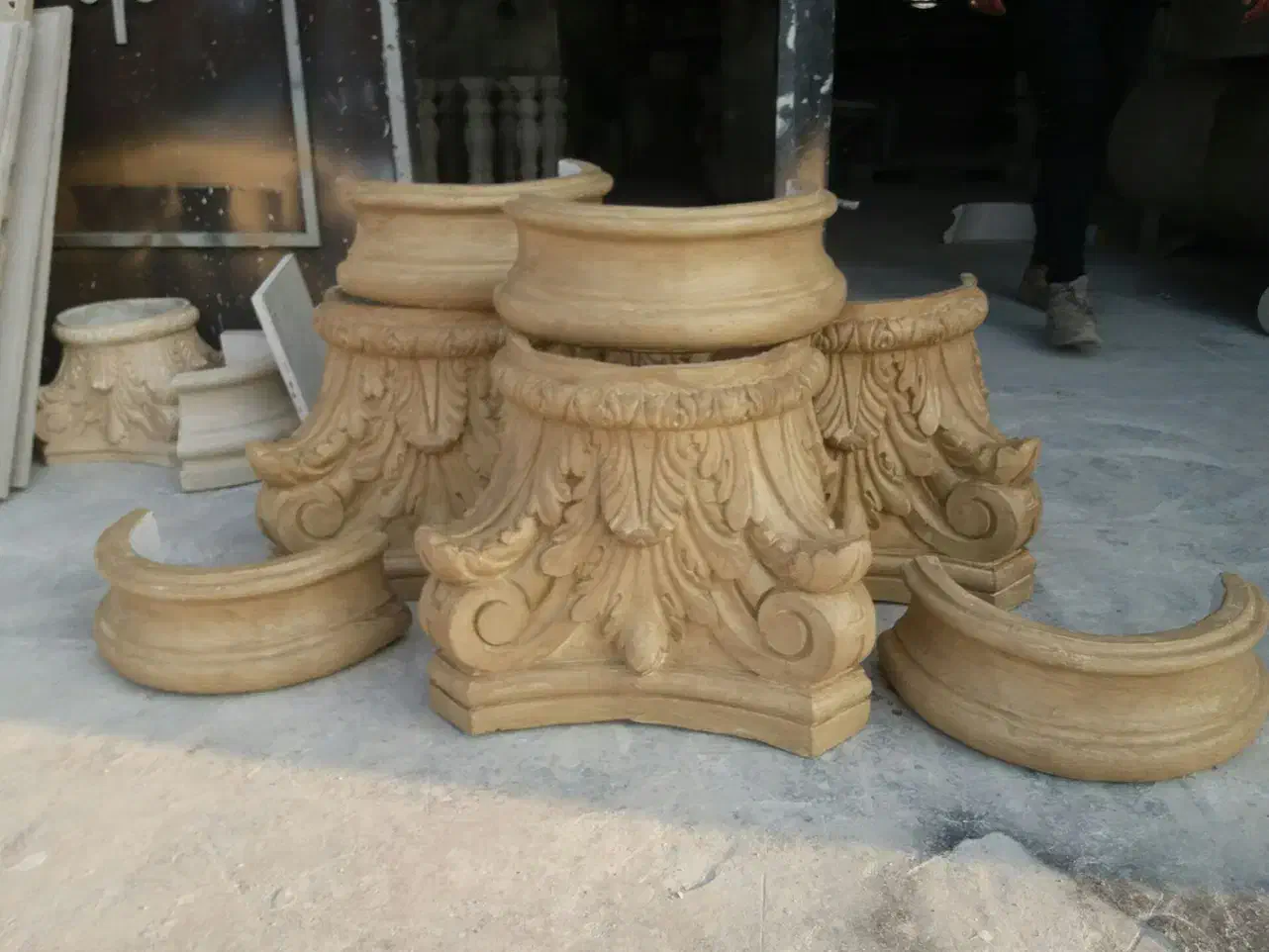 سرستون پایه ستون و کلیه ی تزئینات نمای ساختمان|مصالح و تجهیزات ساختمان|تهران, دهکده المپیک|دیوار