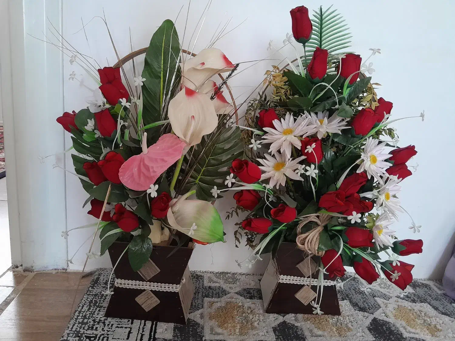 گل مصنوعی|گل مصنوعی|ملایر, |دیوار