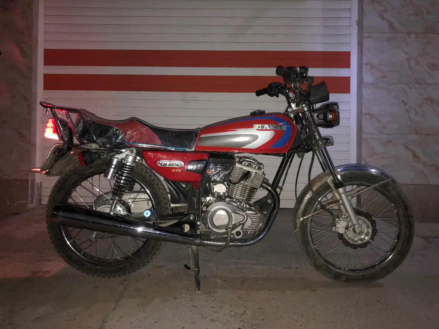 موتور سیکلت متین ۲۰۰ مدل ۹۵|موتورسیکلت|ساوه, |دیوار