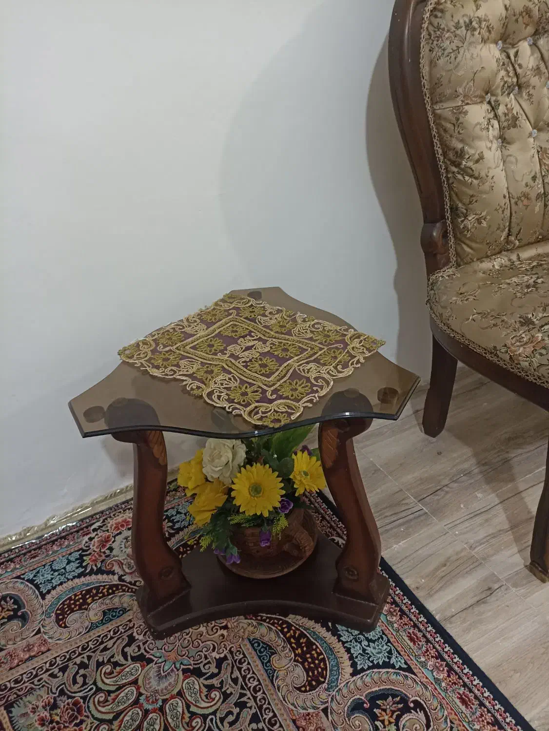 مبل 9نفره استیل در حد نو|مبلمان خانگی و میز عسلی|نظرآباد, رسالت|دیوار