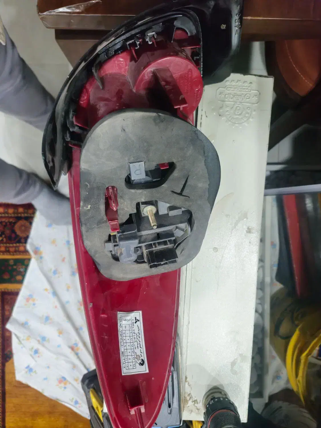 چراغ عقب۲۰۶|قطعات یدکی و لوازم جانبی|قزوین, |دیوار