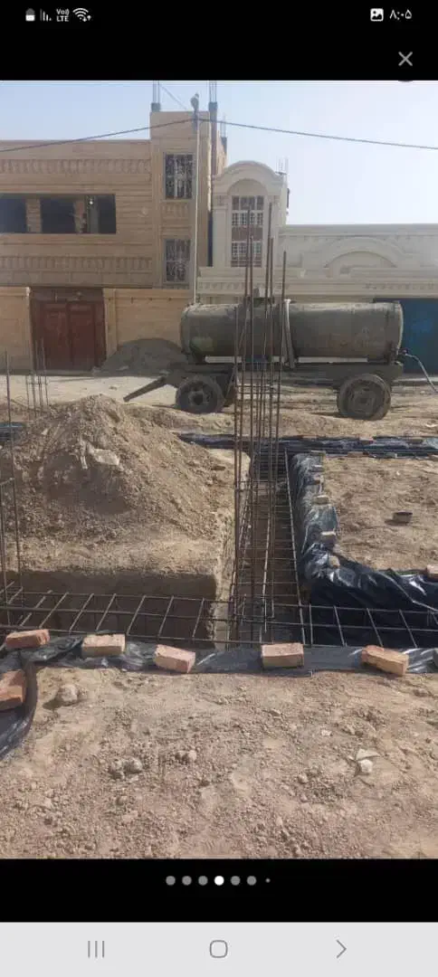 الموتور بند سقف ستون فونداسیون آجری|مصالح و تجهیزات ساختمان|زاهدان, |دیوار