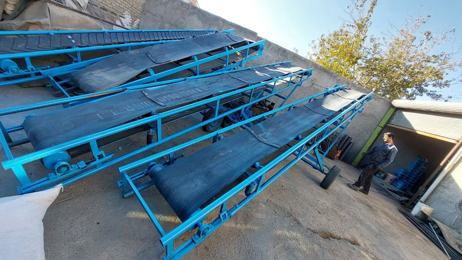 نوار نقاله ۶متری بندار چرخدار کانوایر|ماشینآلات صنعتی|نظرآباد, نجم آباد|دیوار