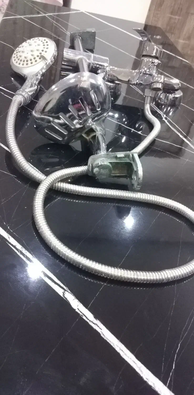 شیر مخلوط حمام و با علمک و سردوش|لوازم حمام|اهواز, شهرک دانشگاه|دیوار