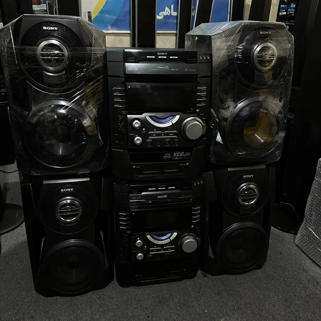 سونی دبل ووفر ۴۰۰۰وات بلوتوثی سری vxپرقدرت|سیستم صوتی خانگی|گرگان, |دیوار