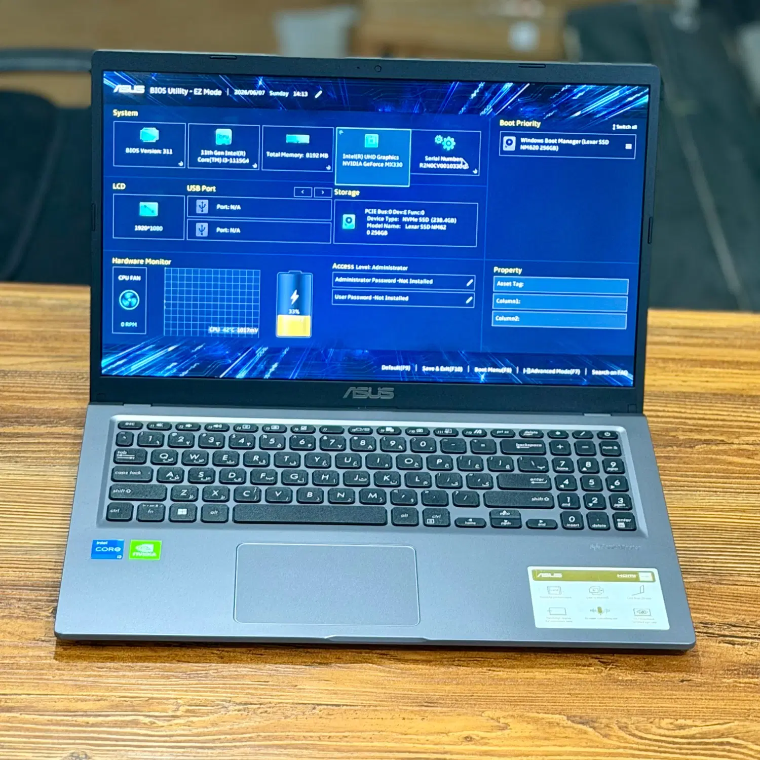 لپتاپ ASUS X515E/ اقتصادی، سریع و خوشقیمت|رایانه همراه|شیراز, ملاصدرا|دیوار