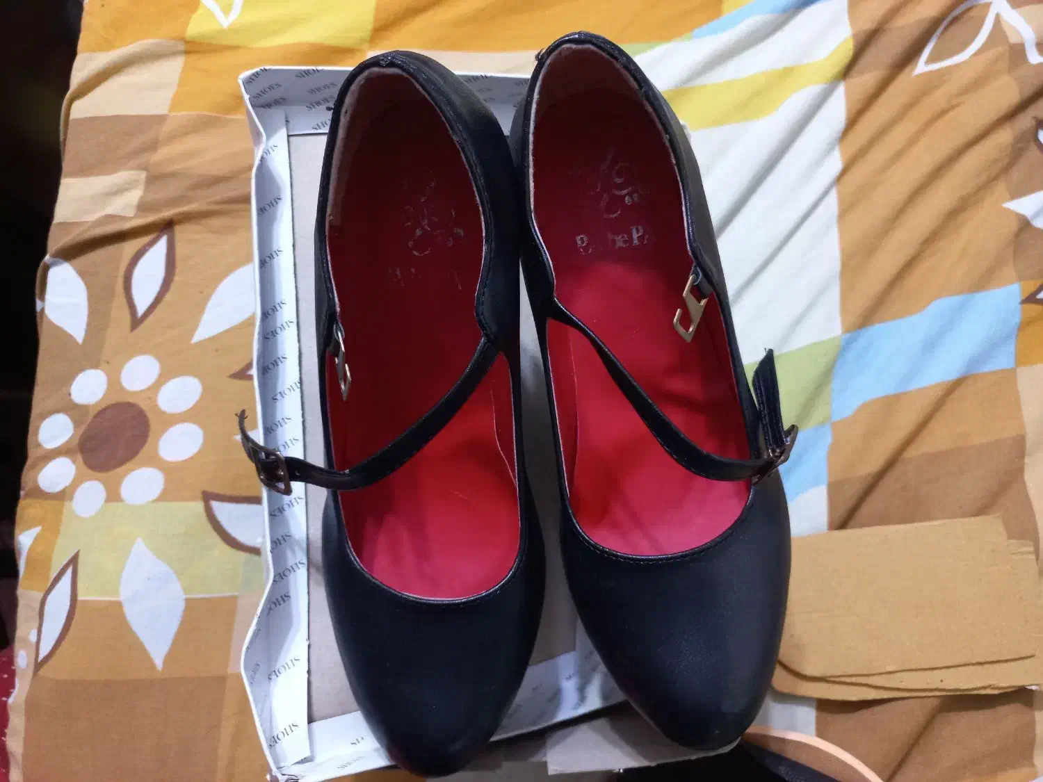 دو عدد کفش مجلسی با پاشنه ۵ سانت سایز ۳۸ و ۳۹|کیف، کفش، کمربند|رشت, رشتیان|دیوار