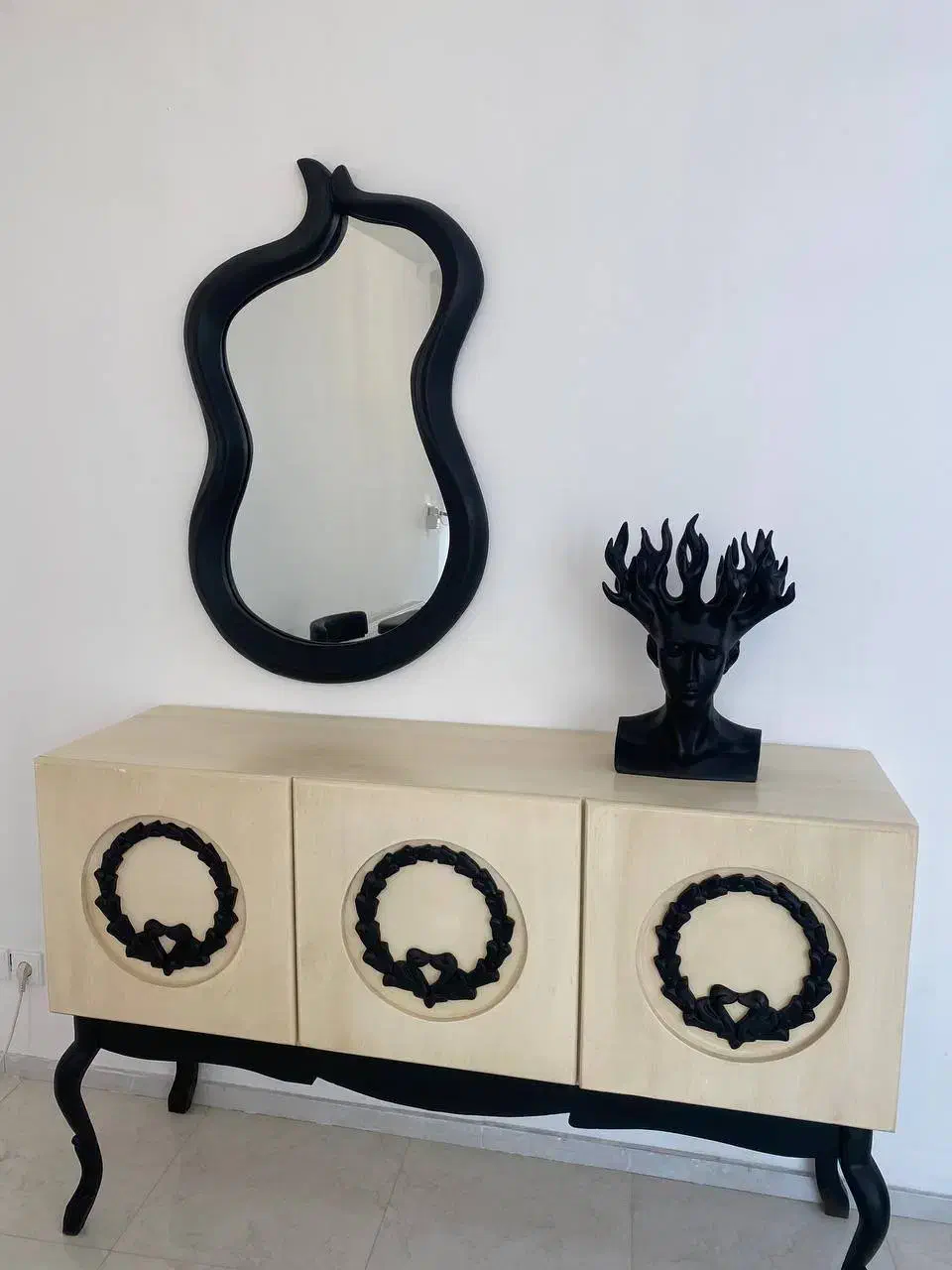 آینه کنسول سه درب|بوفه، ویترین، کنسول|اردبیل, |دیوار