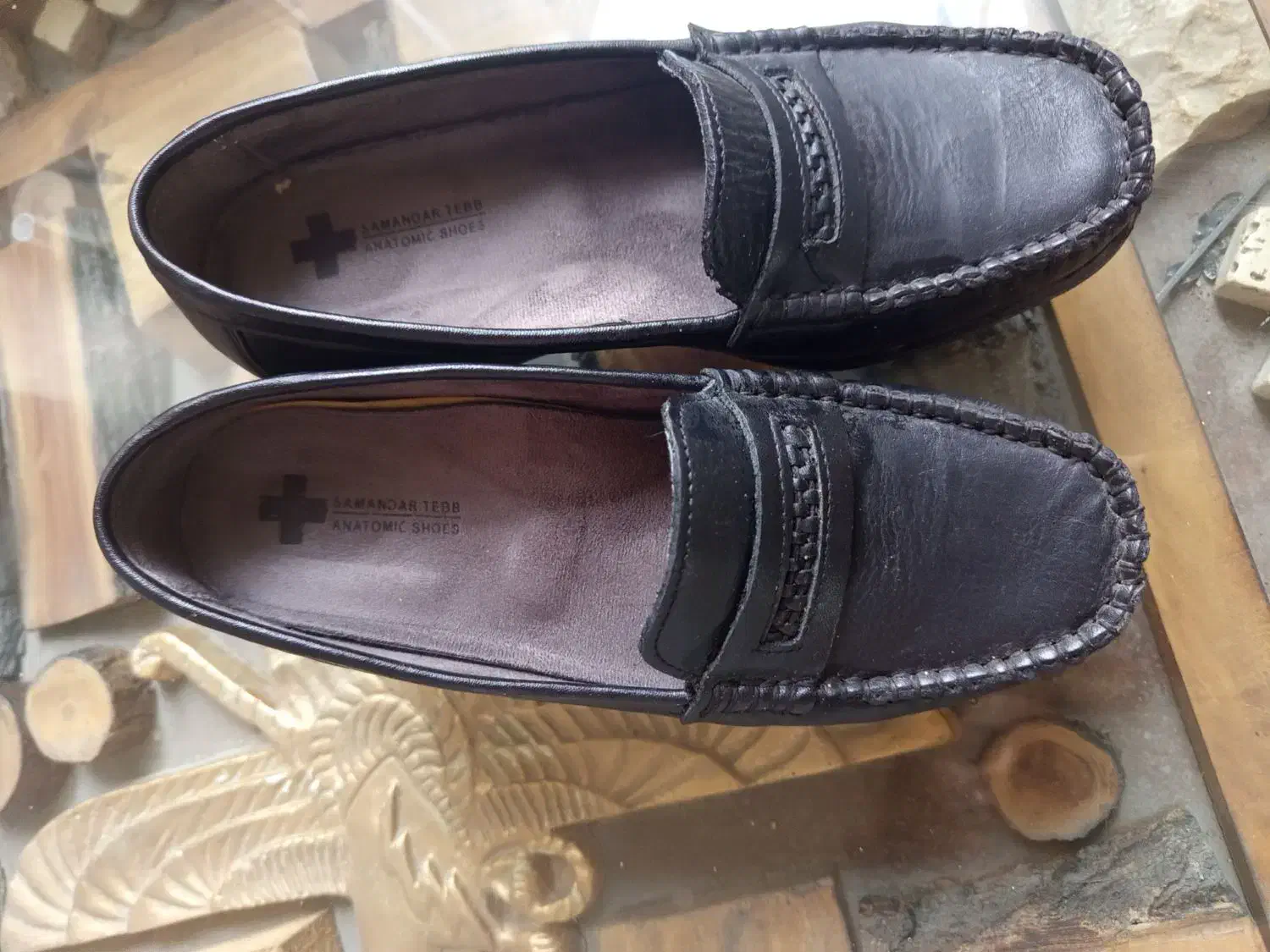 کفش طبی تمام چرم نو|کیف، کفش، کمربند|شیروان (خراسان), |دیوار