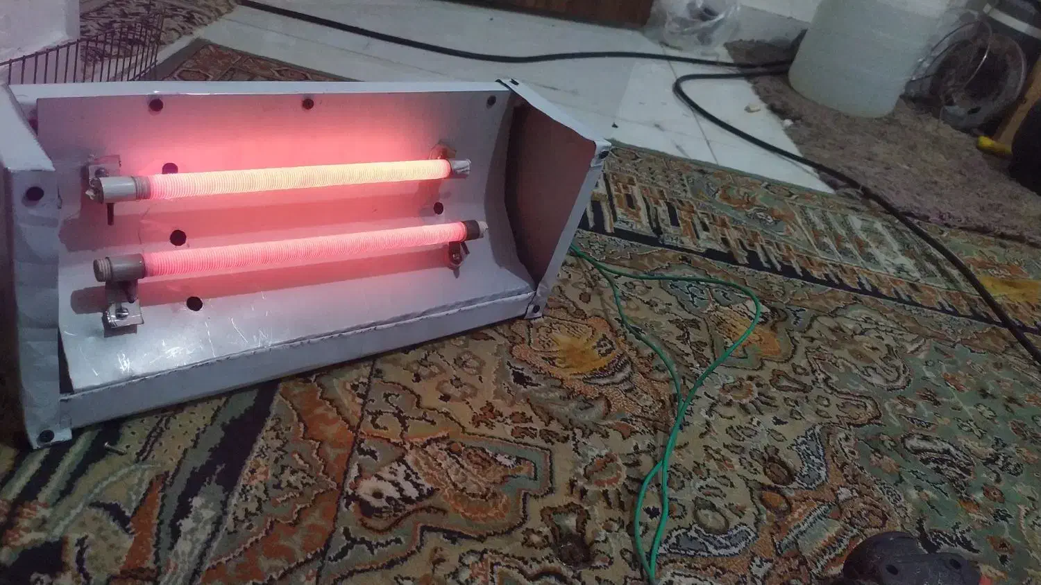 المنت دست ساز دو شعله کاملا اصولی|بخاری، هیتر، شومینه|رشت, کوی فکوری|دیوار