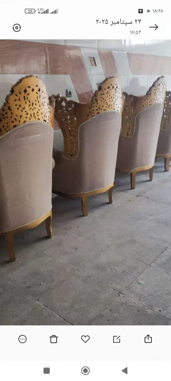 مبلمان سلطنتی کار شرکتی تهران با بهترین متریال|مبلمان خانگی و میز عسلی|بندرعباس, |دیوار