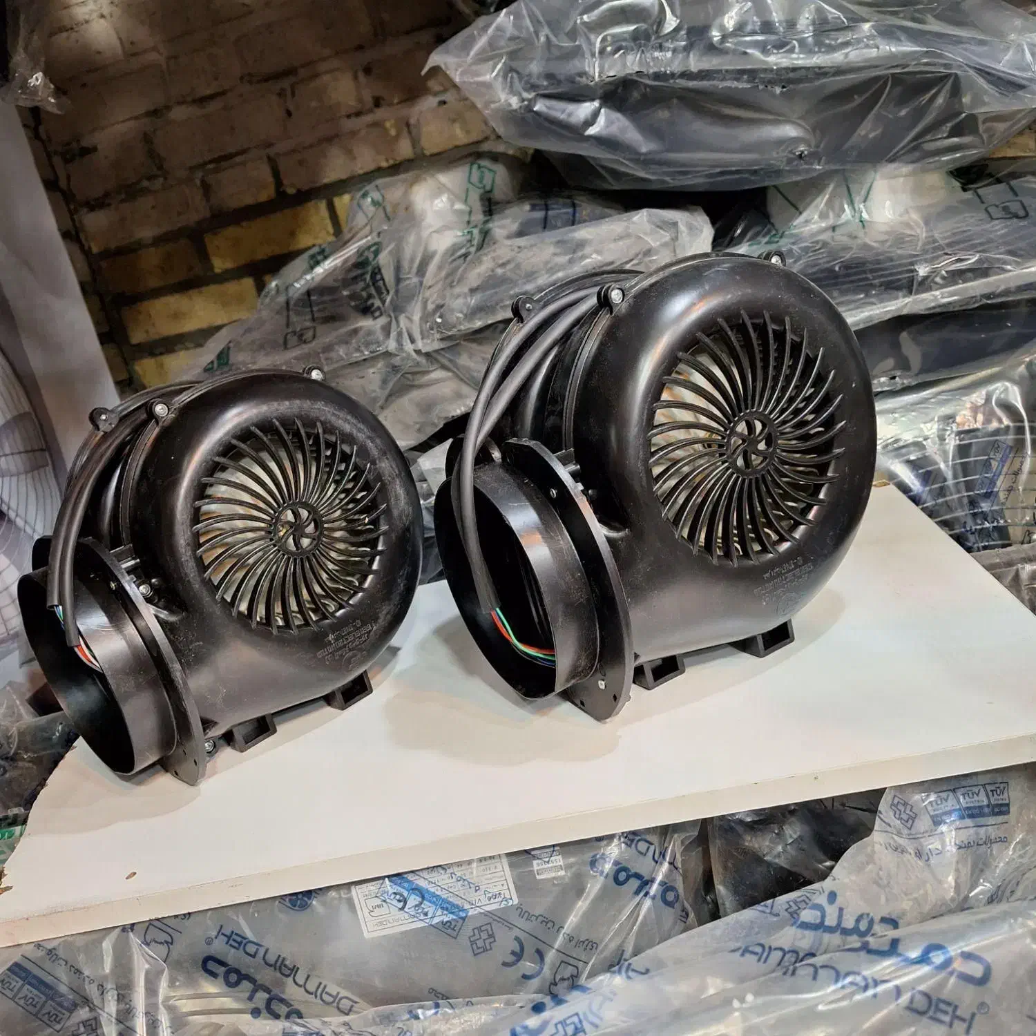 فن حلزونی ژن الکتروموتور|قطعات و لوازم جانبی رایانه|تبریز, |دیوار