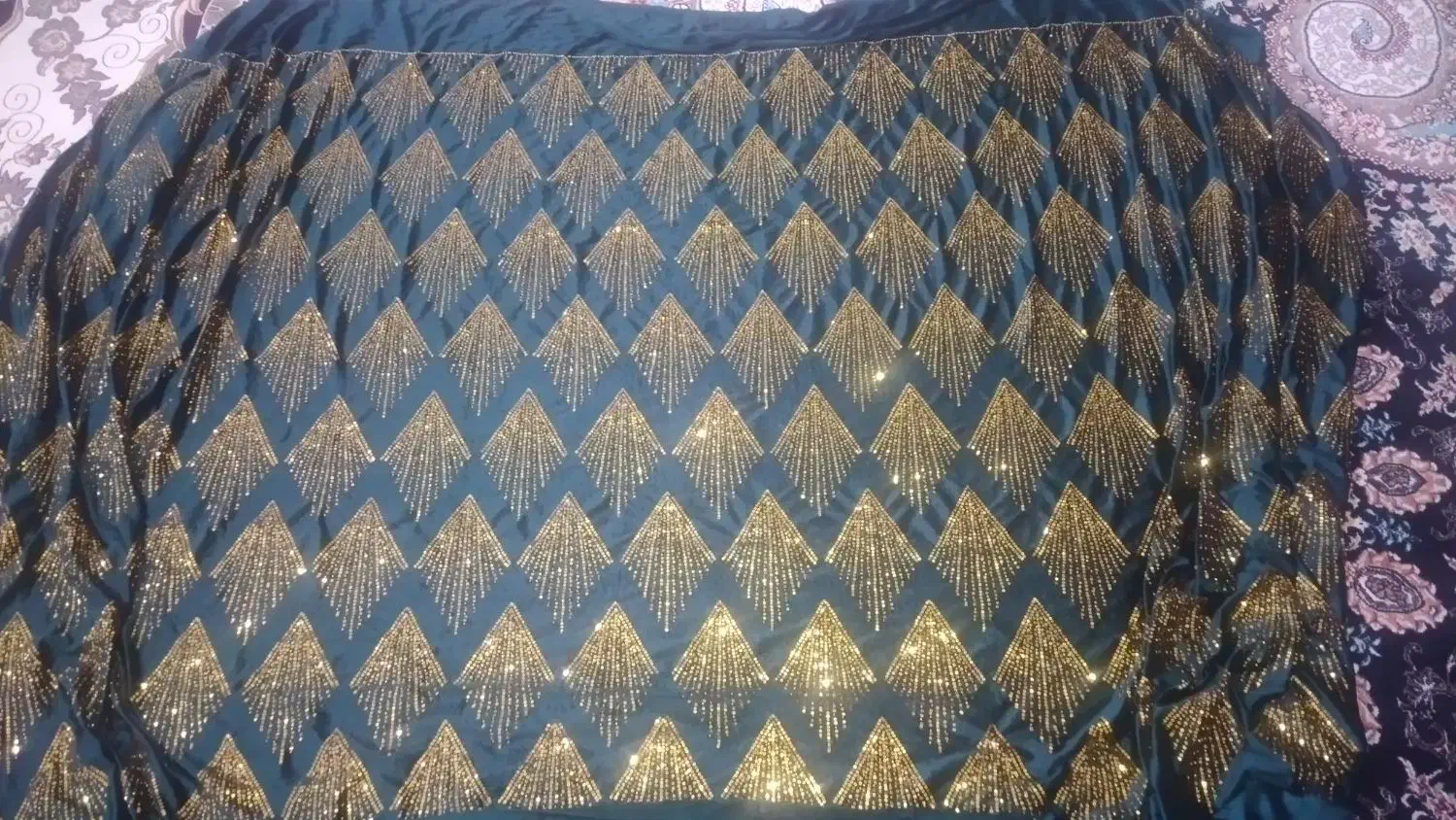 پارچه لباسی مخمل فوقالعاده زیبا|لباس|کرج, پیشاهنگی|دیوار