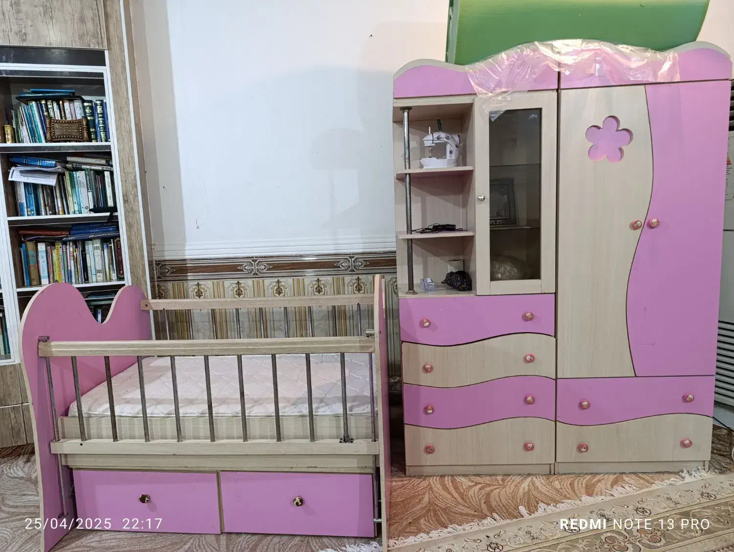 سرویس خواب دخترانه|تخت و سرویس خواب|رامهرمز, |دیوار