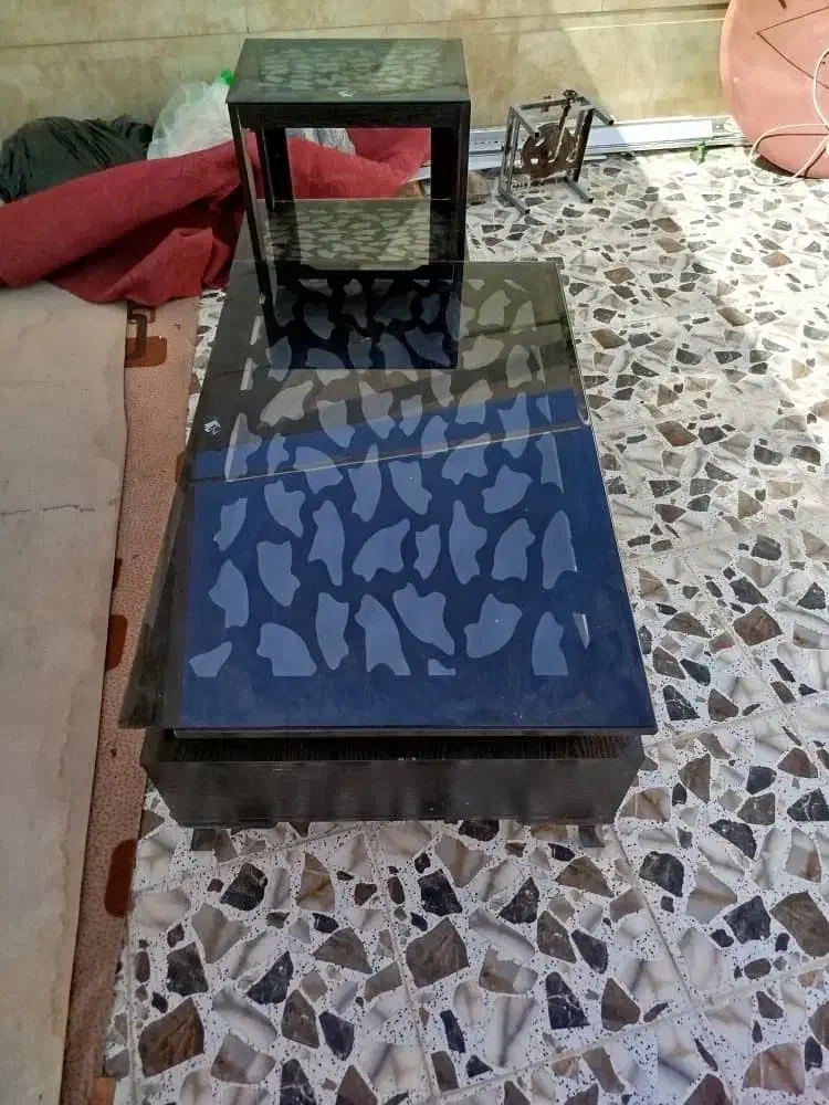 میز پذیرایی/جلو مبلی|مبلمان خانگی و میز عسلی|ایذه, |دیوار