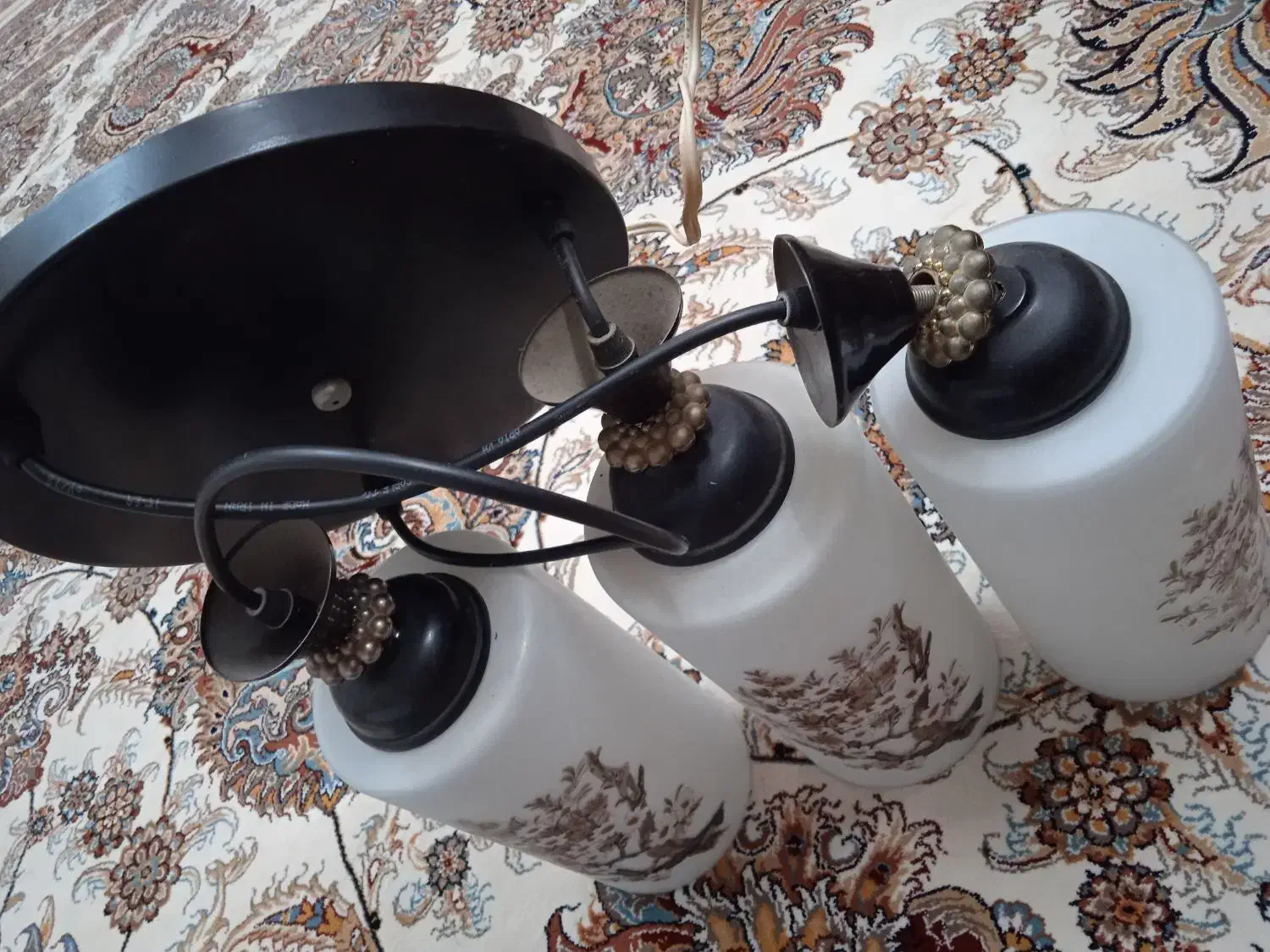 لوستر سه تایید مخصوص آشپزخونه|لوستر و چراغ آویز|خمین, |دیوار