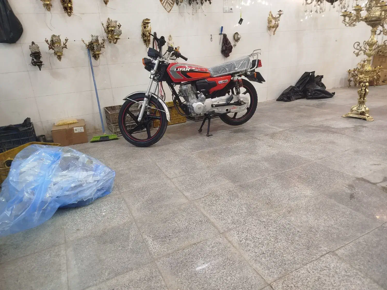 موتور ۲۰۰ لیفان|موتورسیکلت|تربت‌حیدریه, باغ سلطانی|دیوار