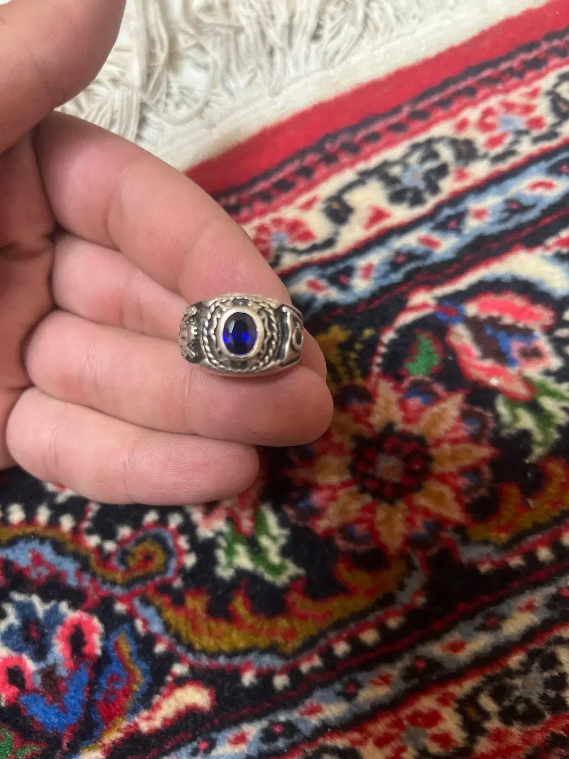 انگشتر یاقوت آبی|جواهرات|تهران, کوثر|دیوار