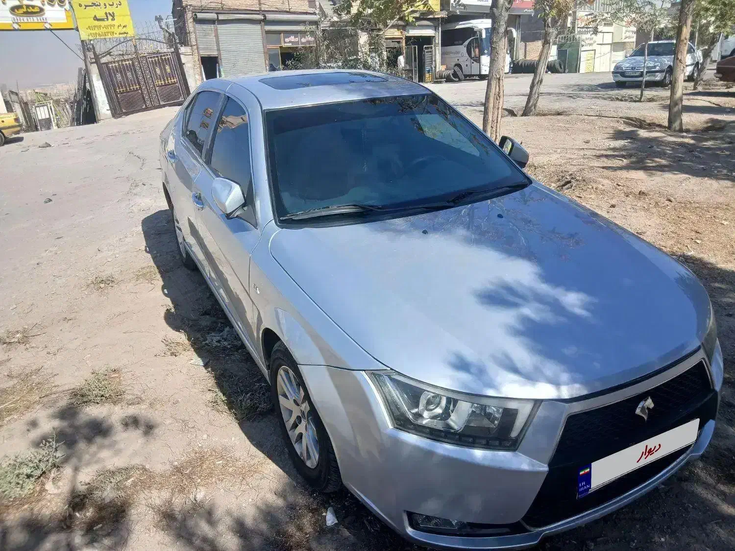 دنا پلاس ۹۶ نقره ای|خودرو سواری و وانت|تبریز, |دیوار